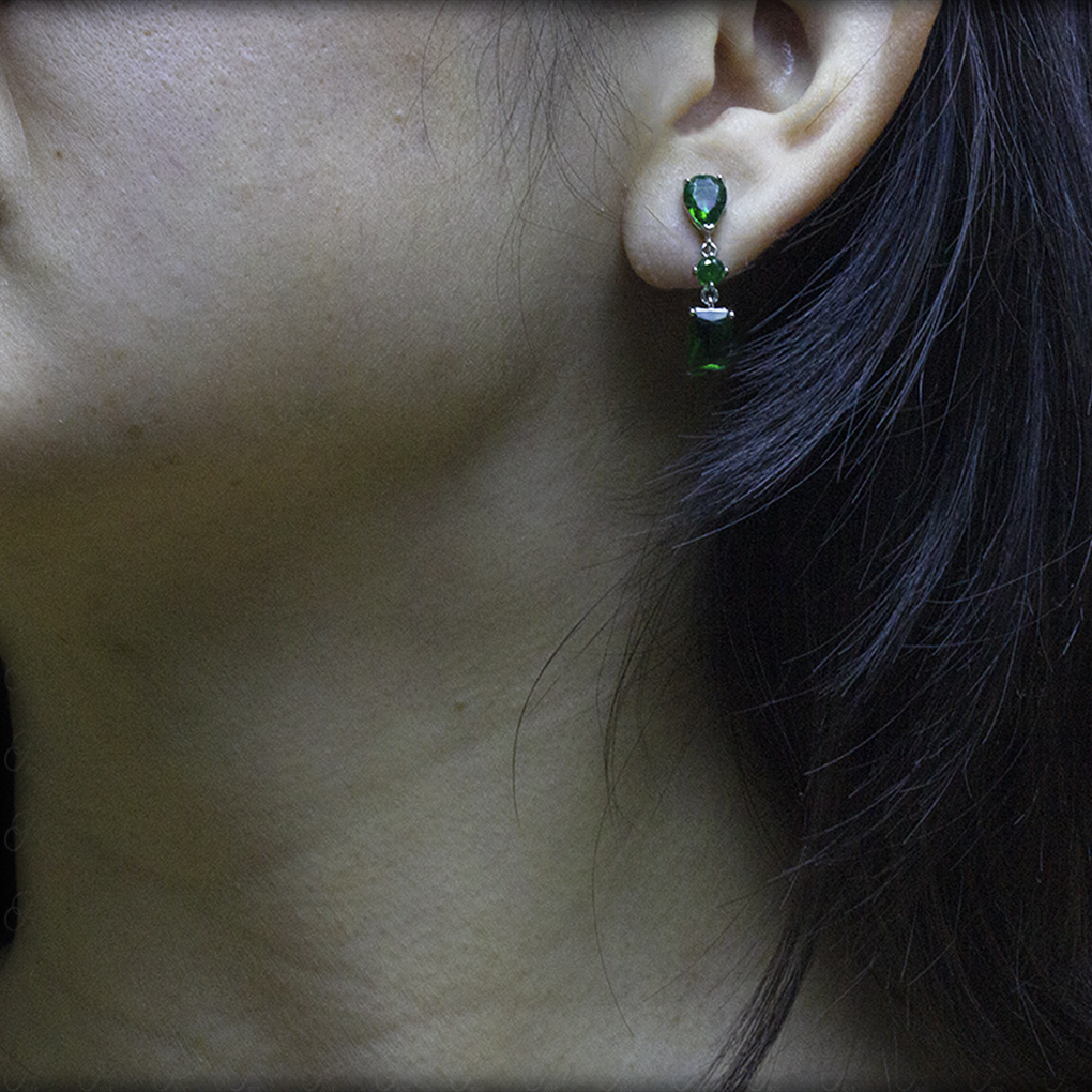 ARETE COMBINADO FIGURAS GEOMETRICAS VERDE