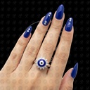 ANILLO AJUSTABLE GIRATORIO OJO TURCO