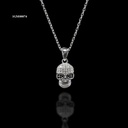 GARGANTILLA CRANEO OJOS NEGROS