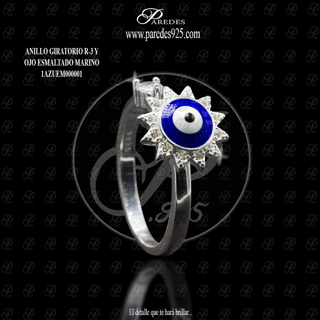 ANILLO AJUSTABLE GIRATORIO OJO TURCO