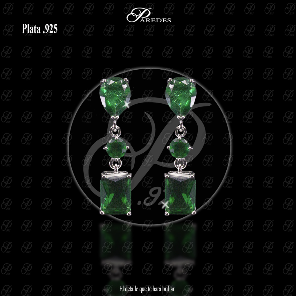 ARETE COMBINADO FIGURAS GEOMETRICAS VERDE