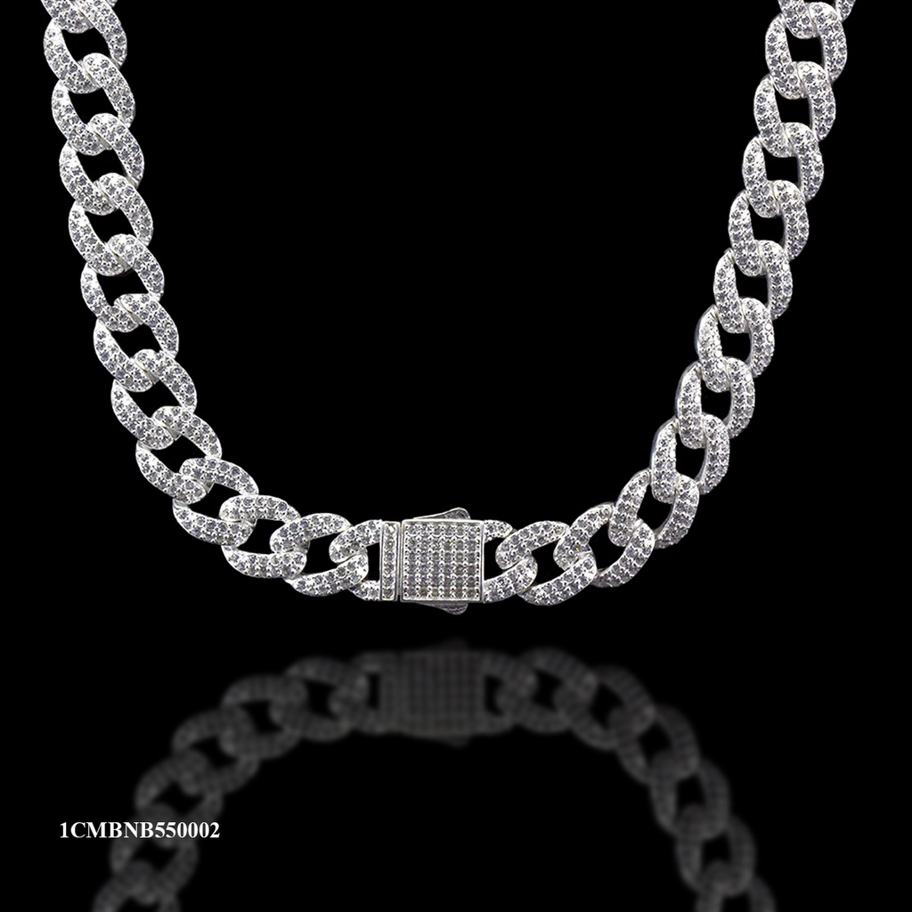 CADENA MICROPAVE BARBADA NUBE M-2 BLANCO