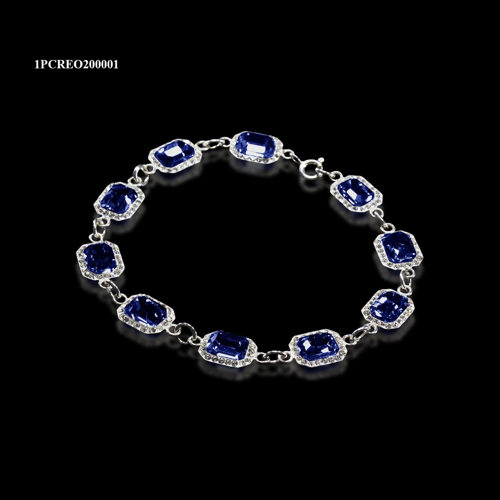 PULSERA CRISTAL RIVOLI RECTANGULO MONTANA